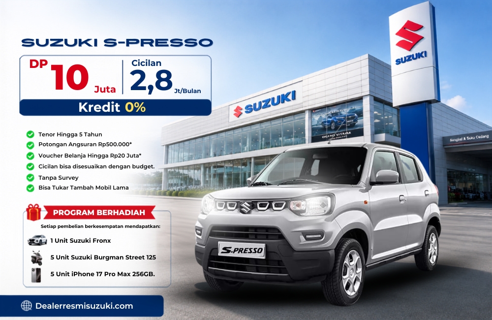 Promo Suzuki Spresso